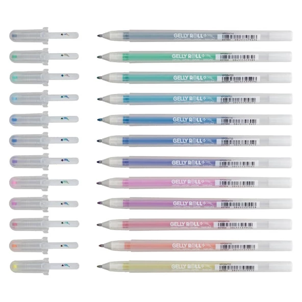 Sakura Gelly Roll Jel Mürekkepli Kalem 12 Renk Stardust Glitter Set