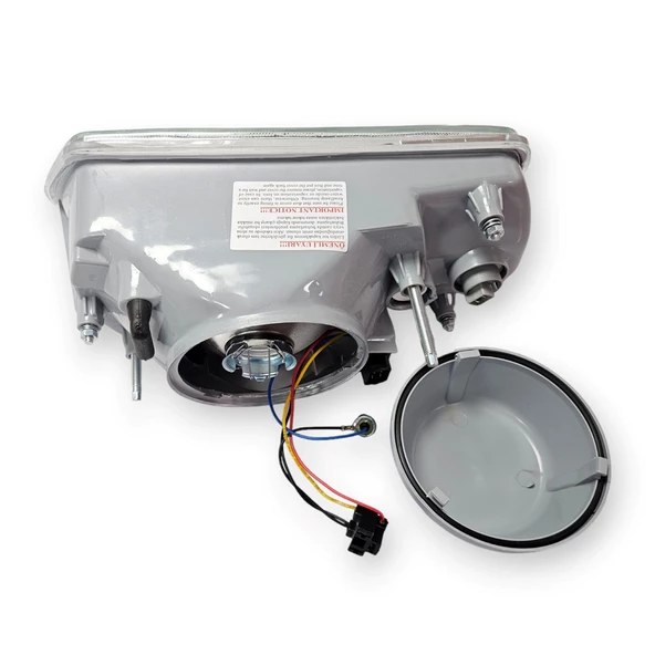 Skoda Forman 1988-1995 Ön Sağ Far Lambası Cam ve Kasa - 4