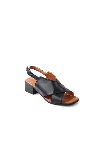 Papuçcity Frzn 02878 4,5 Cm Kadın Topuklu Sandalet - 3