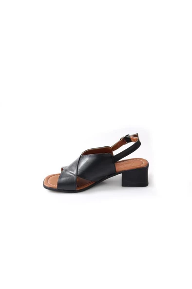 Papuçcity Frzn 02878 4,5 Cm Kadın Topuklu Sandalet - 5