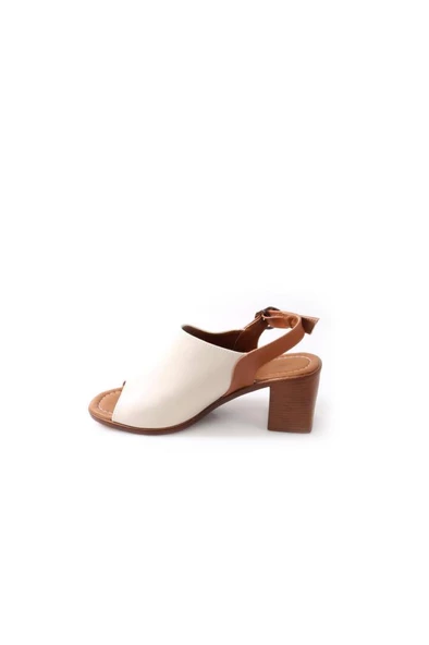 Papuçcity Frzn 02874 6 Cm Kadın Topuklu Sandalet - 10