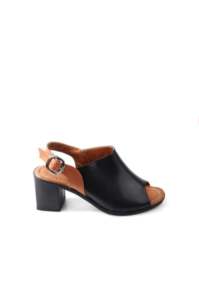 Papuçcity Frzn 02874 6 Cm Kadın Topuklu Sandalet - 4