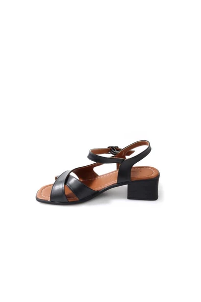 Papuçcity Frzn 02879 4,5 Cm Kadın Topuklu Sandalet - 5