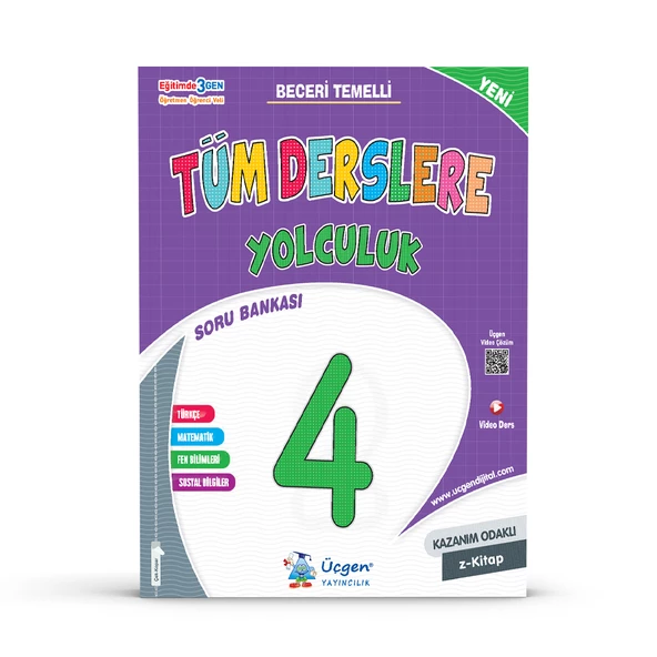 Üçgen 4.Sınıf Beceri Temelli Tüm Derslere Yolculuk + Paket Deneme 6+1 - Resim 2