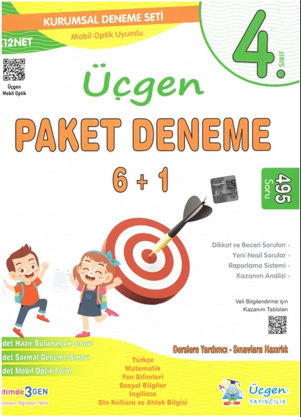 Üçgen 4.Sınıf Beceri Temelli Tüm Derslere Yolculuk + Paket Deneme 6+1 - Resim 4