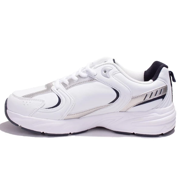 Lumberjack Pol Pu Beyaz Lacivert Ortopedik Günlük  Erkek Spor Ayakkabı - Resim 3