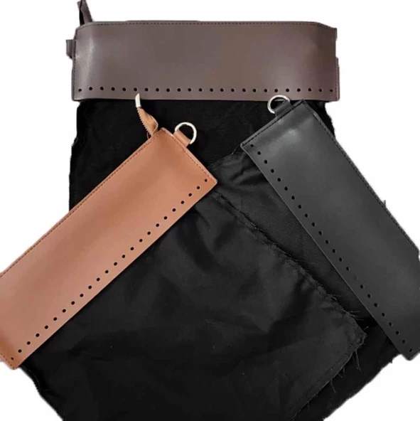 Astarlı Çanta Fermuar Ağzı 28x28 Cm