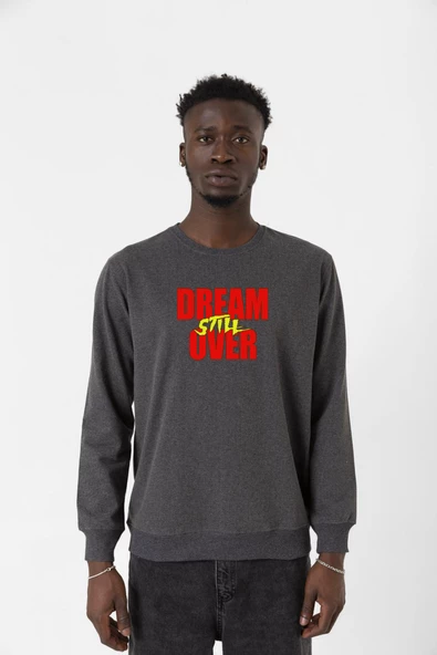 Dream Still Over Füme Erkek 2ip Sweatshirt