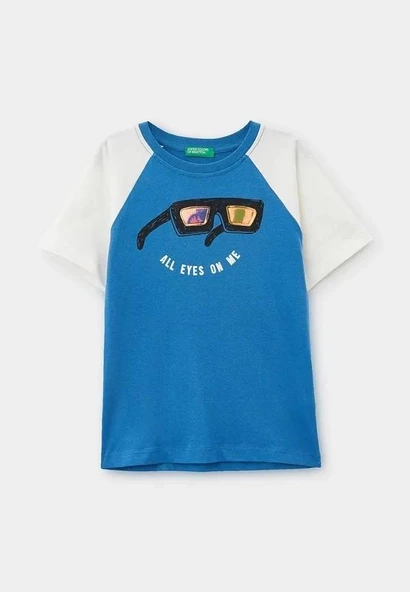 Unıted Colors Of Benetton Erkek Bebek Tshirt 3096G10DL