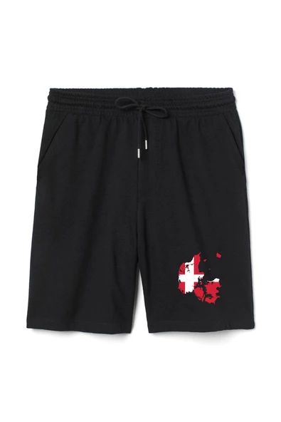 Euro 24 Denmark Erkek Siyah Şort ürün görseli 1