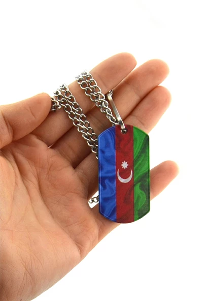 Asker Künyesi Azerbaycan Bayrak - 2