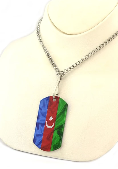 Asker Künyesi Azerbaycan Bayrak - 3