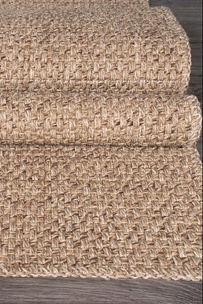 Naturel Jüt Halı Modern Örme Kilim - 2