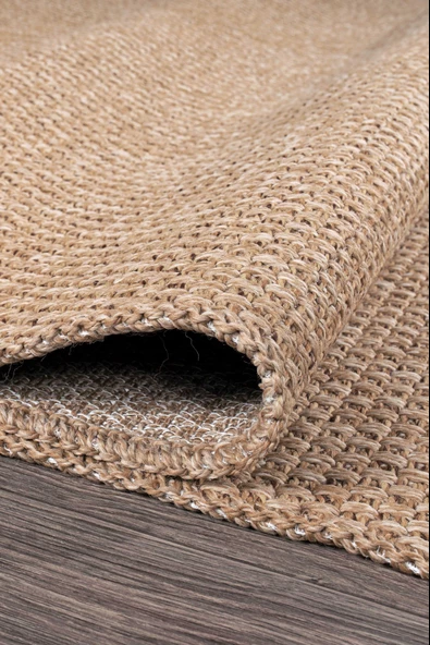 Naturel Jüt Halı Modern Örme Kilim - 3