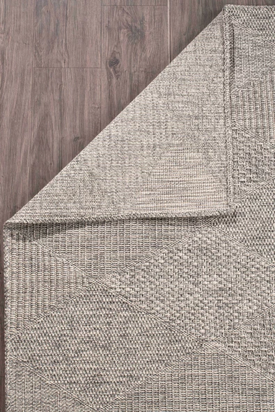 Modern Jüt Yolluk Halı Rusticana 3104 Naturel Örme Kilim - 4