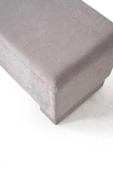 Side Lüks Sandıklı Yatak Ucu Pufu Bench - 4