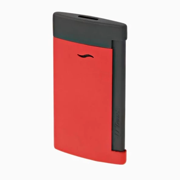 S.T. Dupont 027749 SLIM 7 Matt Black And Red Çakmak
