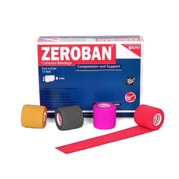 Zeroban 5cm X 4,5M Red - Resim 7
