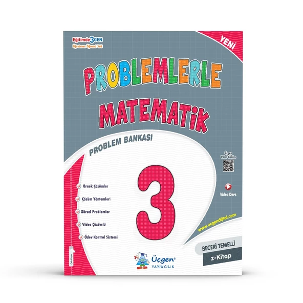 Üçgen 3.Sınıf Tüm Derslere Yolculuk+Problemlerle Matematik+ Okuma Anlama + Paket Deneme 6+1 -2024 - Resim 3