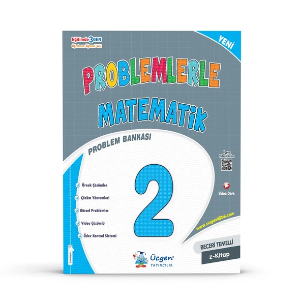 Üçgen 2.Sınıf Tüm Derslere Yolculuk+Problemlerle Matematik+ Okuma Anlama + Paket Deneme 6+1 -2024 - Resim 4