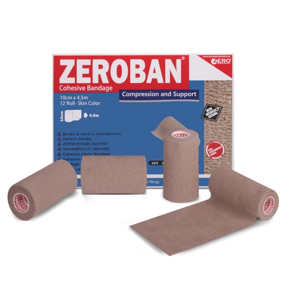 Zeroban Ten 10cm x 4,5m Coban Bandaj - 4