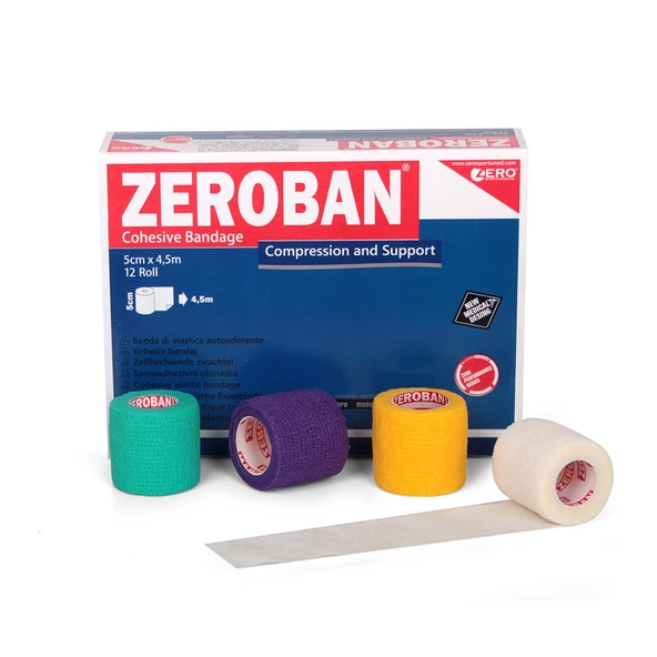 Zeroban 5cm x 4,5m White - 7