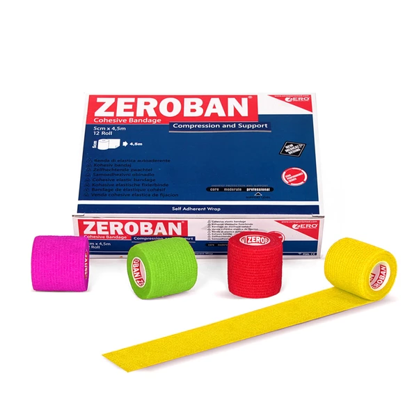 Zeroban 5cm x 4,5m Yellow - Resim 5
