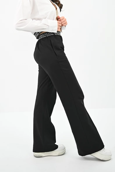 Kadın Beli Lastik Detaylı Crop Gömlek Takım 4021-24 - 5