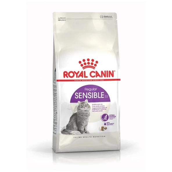 Royal Canin Sensible 33 Hassas Sindirim Sistemi için Yetişkin Kedi Maması 15 Kg