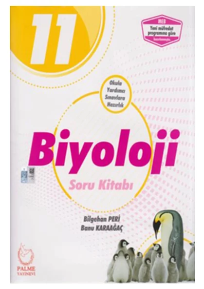 Palme Yayıncılık 11. Sınıf Biyoloji Soru Kitabı Yeni