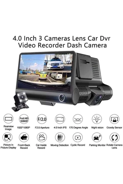 Ds-313 Araç Içi Dvr Kamera Video Kaydedici - 3