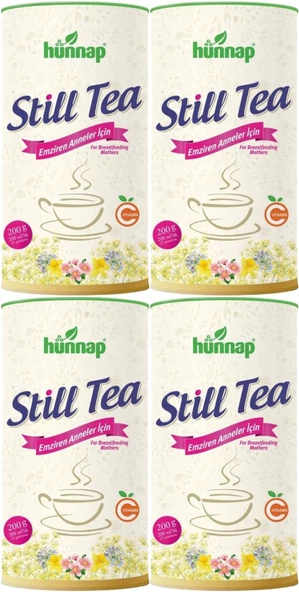 Hünnap Still Tea Emziren Anneler İçin Süt Arttırıcı İçecek 200GR (4 Lü Set)