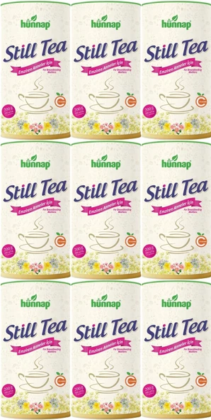 Hünnap Still Tea Emziren Anneler İçin Süt Arttırıcı İçecek 200GR (9 Lu Set)