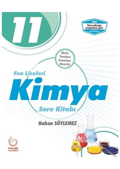 Palme Yayıncılık 11. Sınıf Fen Liseleri Kimya Soru Kitabı Yeni