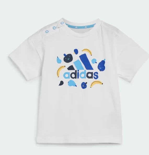 adidas Essentials Allower Print Kids Tişört Takımı IS2682 - Resim 2