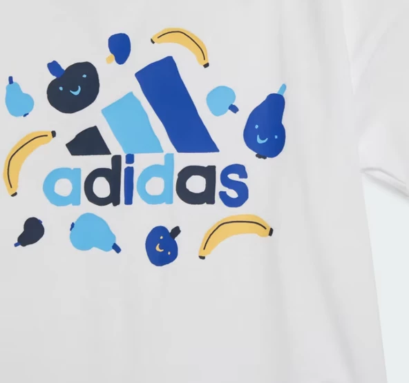 adidas Essentials Allower Print Kids Tişört Takımı IS2682 - Resim 5
