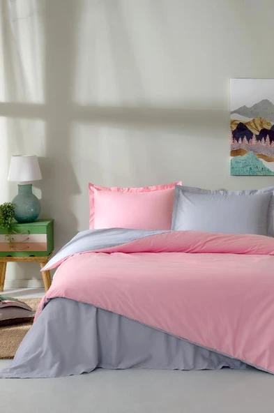 Özdilek Tek Kişilik Ranforce Nevresim Takımı Colormix Düz - 3