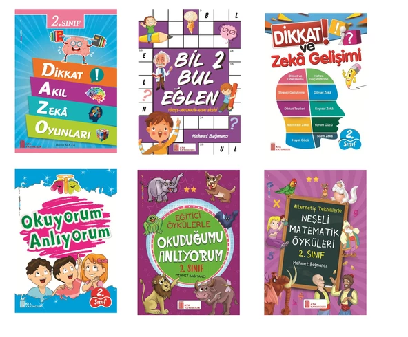 Ata 2.Sınıf Eğitim Seti (6 Kitap)