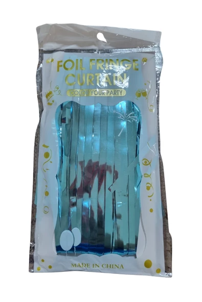 Metalik Folyo Yapışkanlı Masa Eteği Masa Püskülü Masa Kenarlığı Masa Kenar Eteği - 8