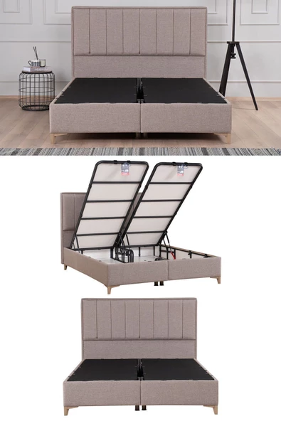 Kilim Mobilya Gold Therapy Başlık (Baza ve Yatak Dahil Değildir) 180'lık - Resim 2