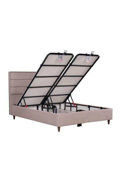 Kilim Mobilya Hilton Sandıklı Baza Vizon (BAŞLIK VE YATAK DAHİL DEĞİLDİR) 150X200 - Resim 7