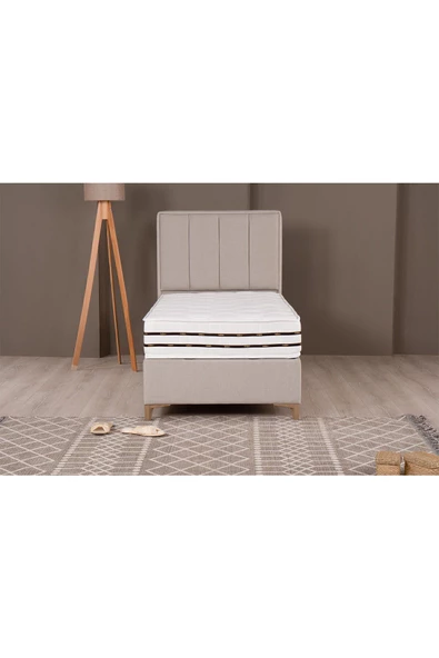 Kilim Mobilya Comfort Lüks Sleepy Baza, Başlık Ve Paket Yaylı Yatak Seti 100X200 - Resim 2