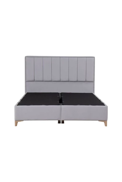 Kilim Mobilya Gold Therapy Sandıklı Baza Başlık Seti Gri(YATAK DAHİL DEĞİLDİR) 140X190 - Resim 3