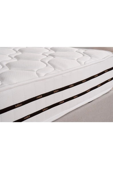 Kilim Mobilya Comfort Lüks Sleepy Baza, Başlık Ve Paket Yaylı Yatak Seti 140X190 - 2