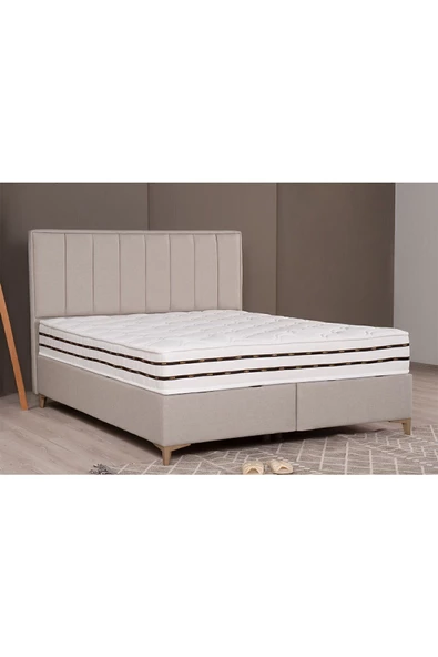 Kilim Mobilya Comfort Lüks Sleepy Baza, Başlık Ve Paket Yaylı Yatak Seti 140X190 - 5