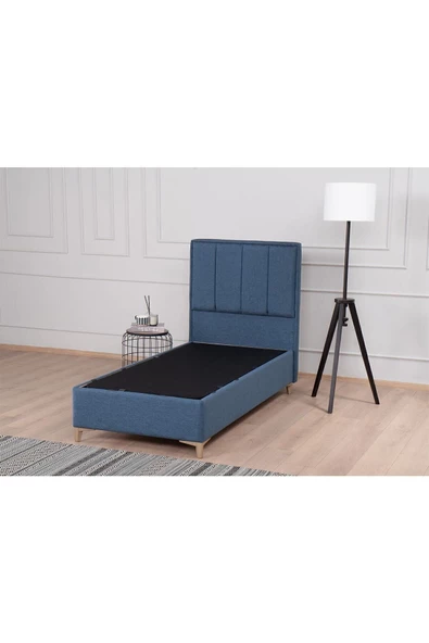 Kilim Mobilya Gold Therapy Sandıklı Baza Başlık Seti Mavi (YATAK DAHİL DEĞİLDİR) 120X200 - 3