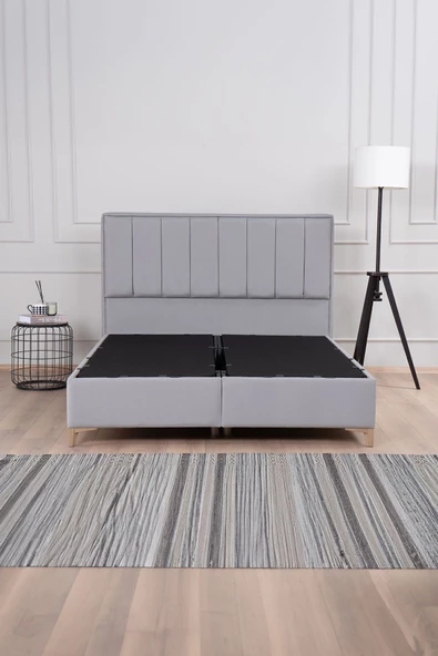 Kilim Mobilya Gold Therapy Sandıklı Baza Gri (BAŞLIK VE YATAK DAHİL DEĞİLDİR) 180X200