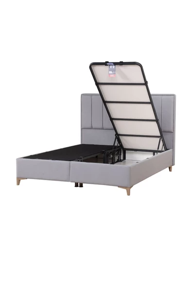 Kilim Mobilya Gold Therapy Sandıklı Baza Gri (BAŞLIK VE YATAK DAHİL DEĞİLDİR) 140X190 - Resim 6