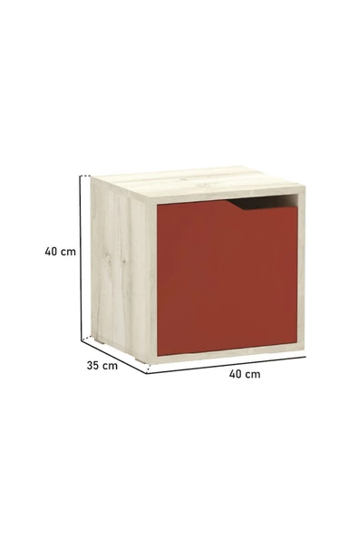 Kilim Mobilya Facilis Tek Çekmeceli Komodin Modülü - 6