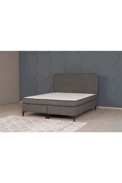 Kilim Mobilya Luna Set (SANDIKSIZ BAZA BAŞLIK YATAK) 140X190 - Resim 2